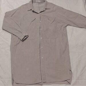 Long Corduroy Shirt